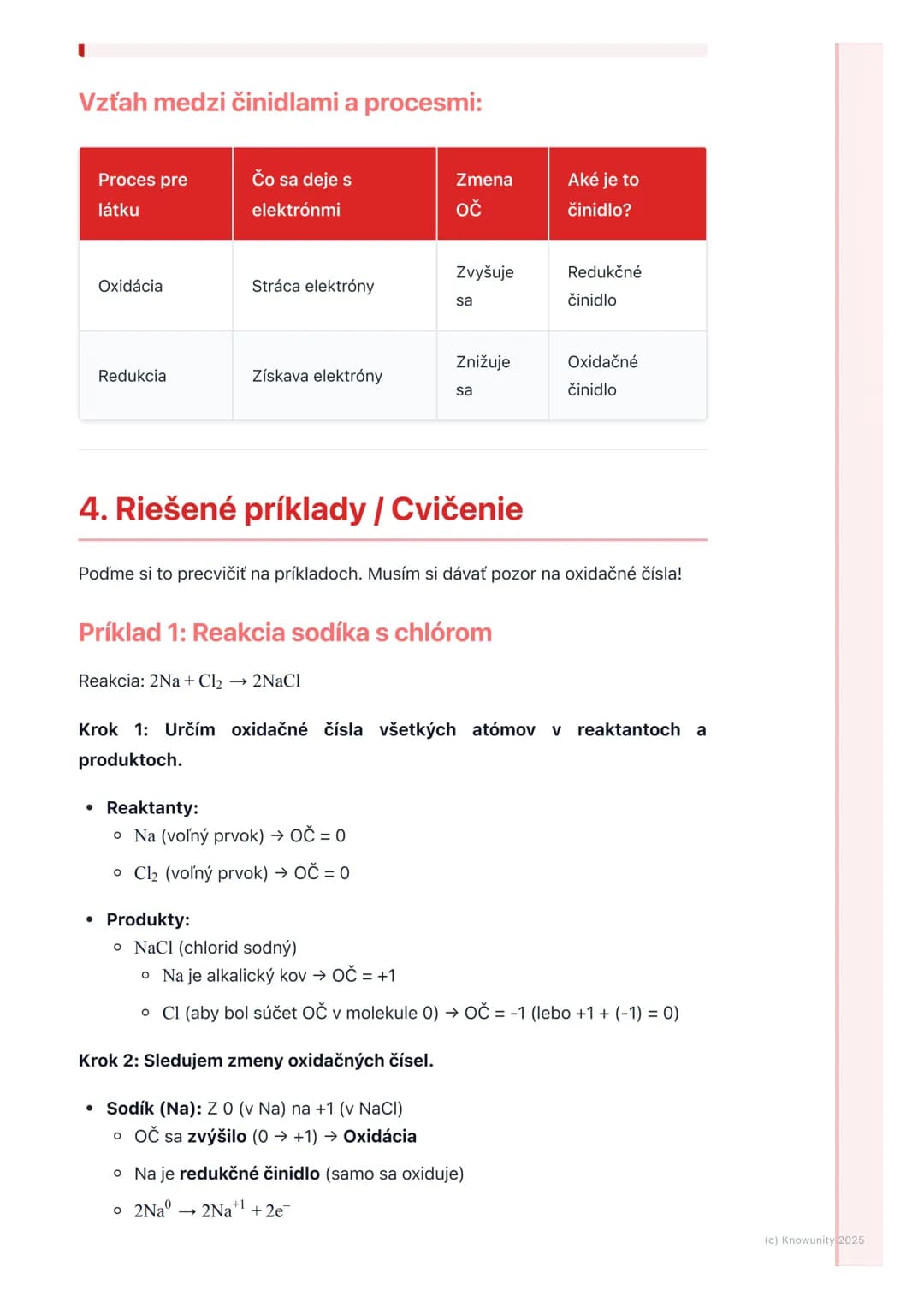 # Oxidačno-redukčné reakcie
## 1. Prehľad oxidačno-redukčných reakcií
Oxidačno-redukčné reakcie, často skrátene redoxné reakcie, sú super