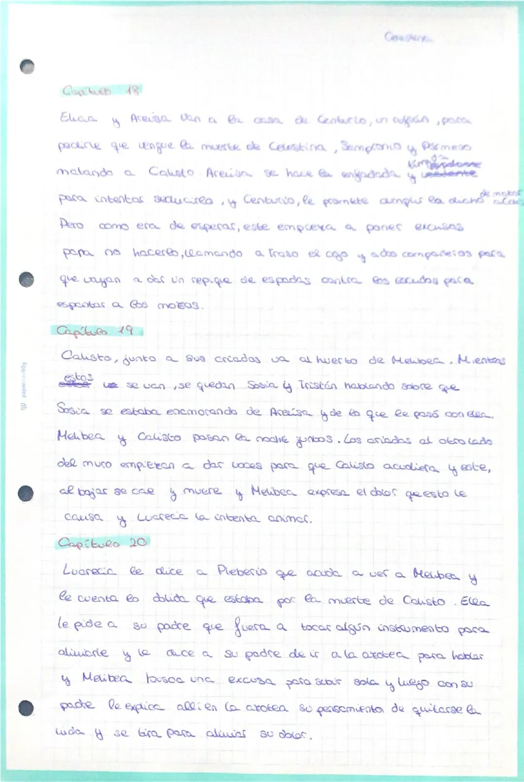C
O
CELESTINA
Acto 1
Calisto entra en busca de un holoon en la huerta que hay
a casa de Melibea
dureza
y
ales of encuentran Rendido de amor
