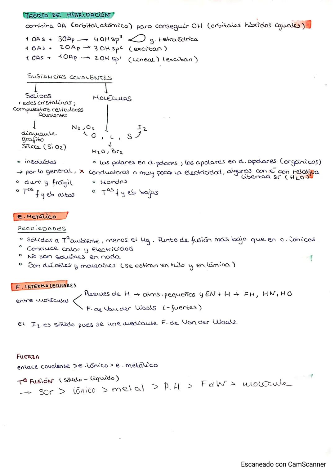 # ENLACE IONICO
→ entre elementos de electronegatividad muy diferente (>1'7)
ſel más enegativo gana e
Lel menos enegativo pierde e
→ exa