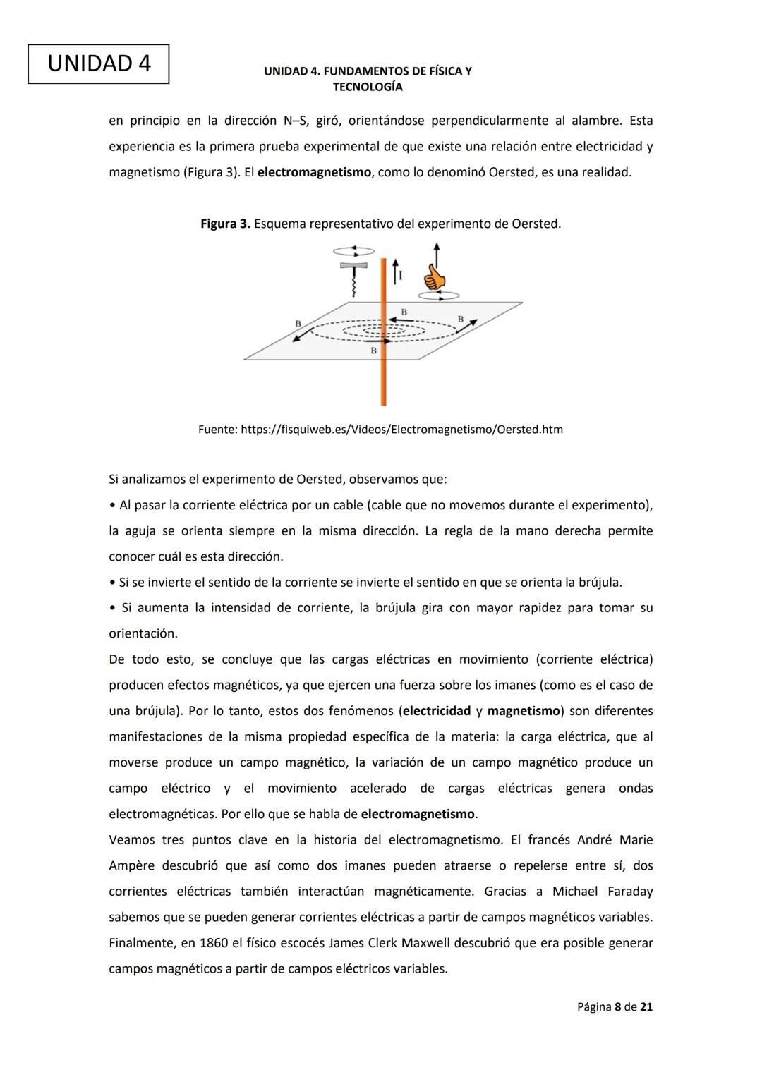 # Ciencias
# Experimentales
UNIDAD 4. FUNDAMENTOS DE FÍSICA Y TECNOLOGÍA UNIDAD 4
UNIDAD 4. FUNDAMENTOS DE FÍSICA Y
TECNOLOGÍA
ÍNDICE
1