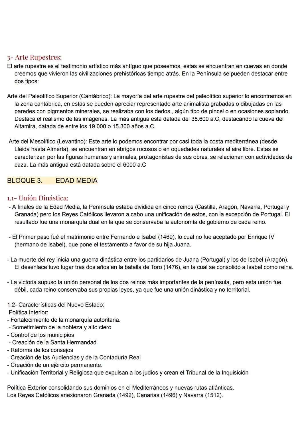 BLOQUE 1
1- Paleolítico-Neolítico:
Los pobladores del periodo Paleolítico eran depredadores y su economía era de subsistencia, basada en
caz
