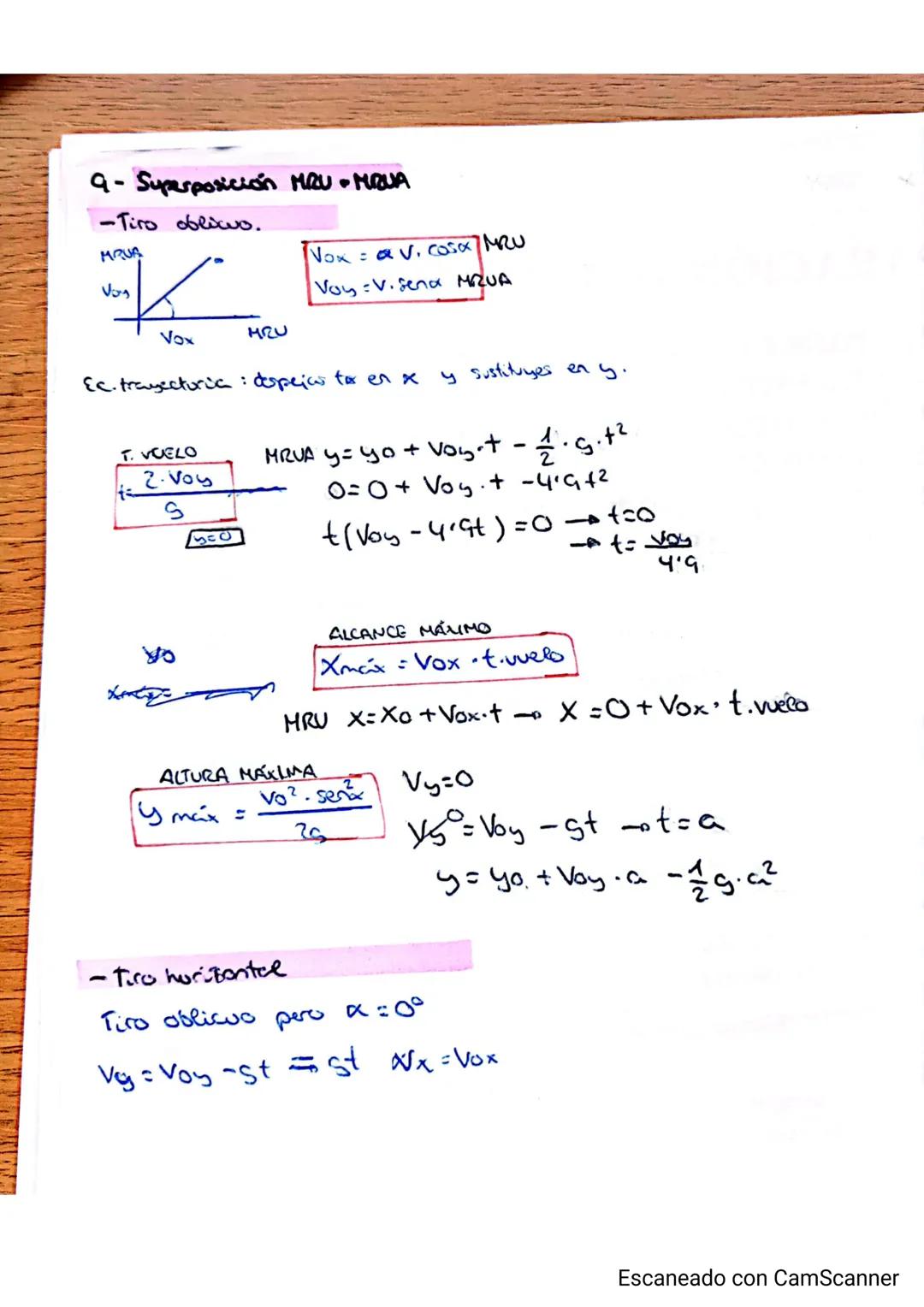 # 8-CINEMATICA
1-En un movimiento: (x,y)/(x+y)
- Sisteme de reperencia
-Vector de porción
アニメパ+アナキド
|51 = $\sqrt{x2+y² +72}$
Ecuación