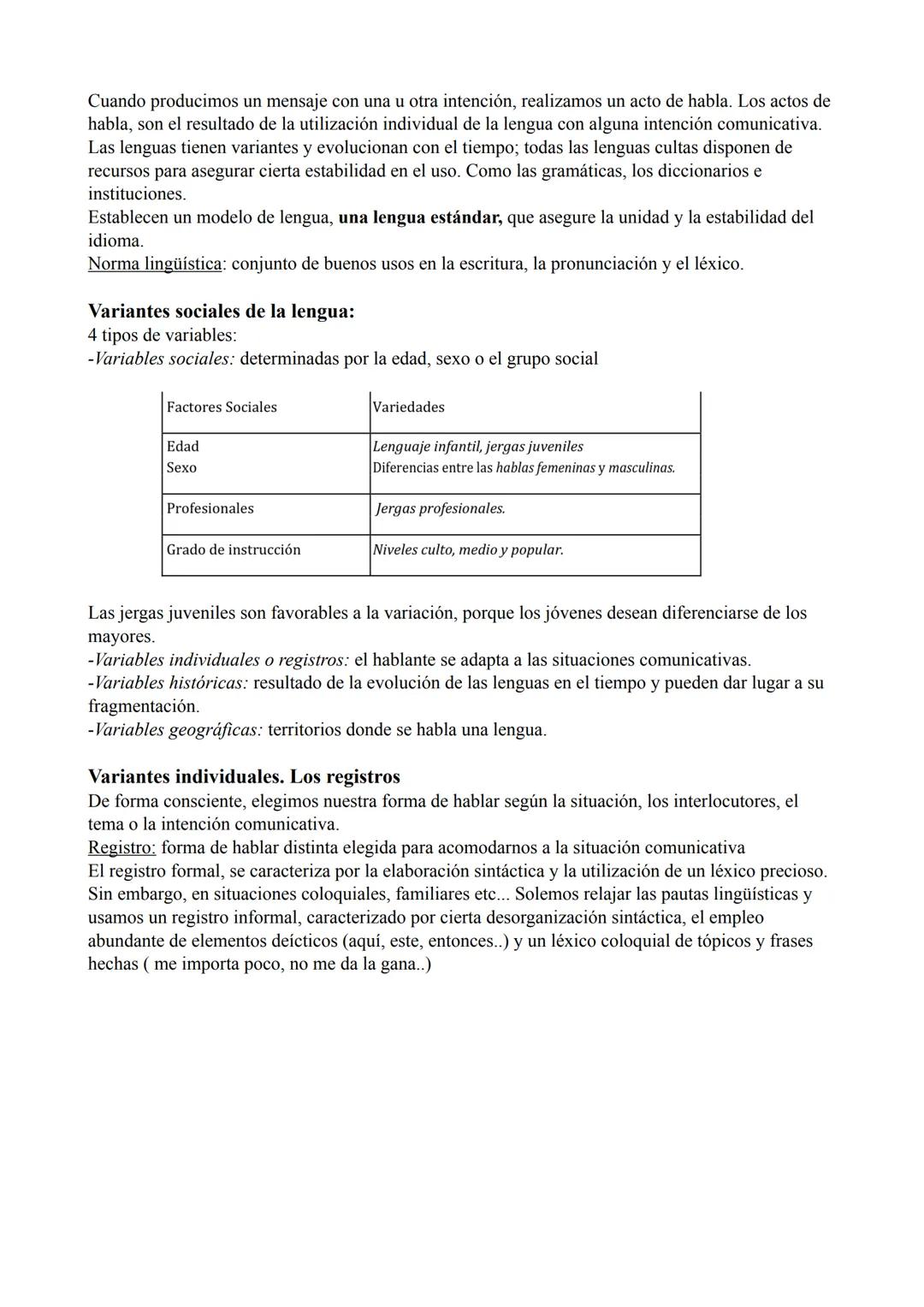 LA LENGUA Y LOS
HABLANTES
Comunicarse es una necesidad del ser humano.
¿Qué es el lenguaje?
La necesidad de comunicarse. Se efectúa mediante