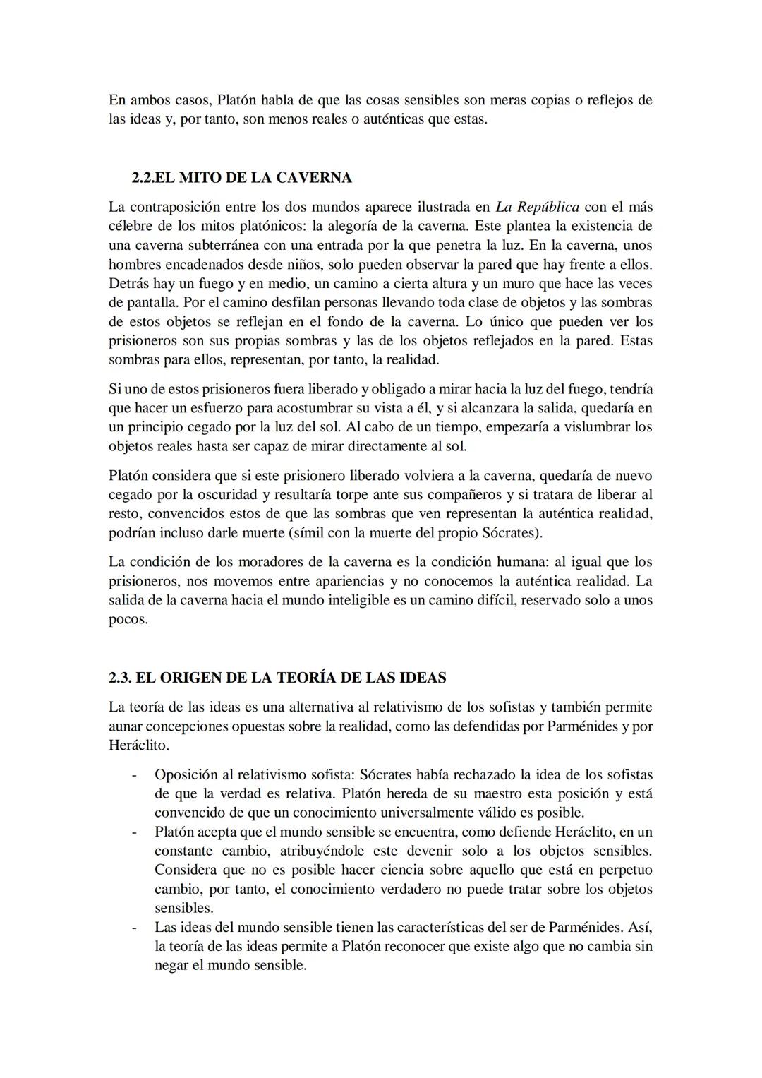 TEMA 2: PLATÓN
1. CONTEXTO HISTÓRICO Y FILOSÓFICO
Platón (427-347 a.C.) nació en Atenas. Durante su juventud transcurren los avatares de l