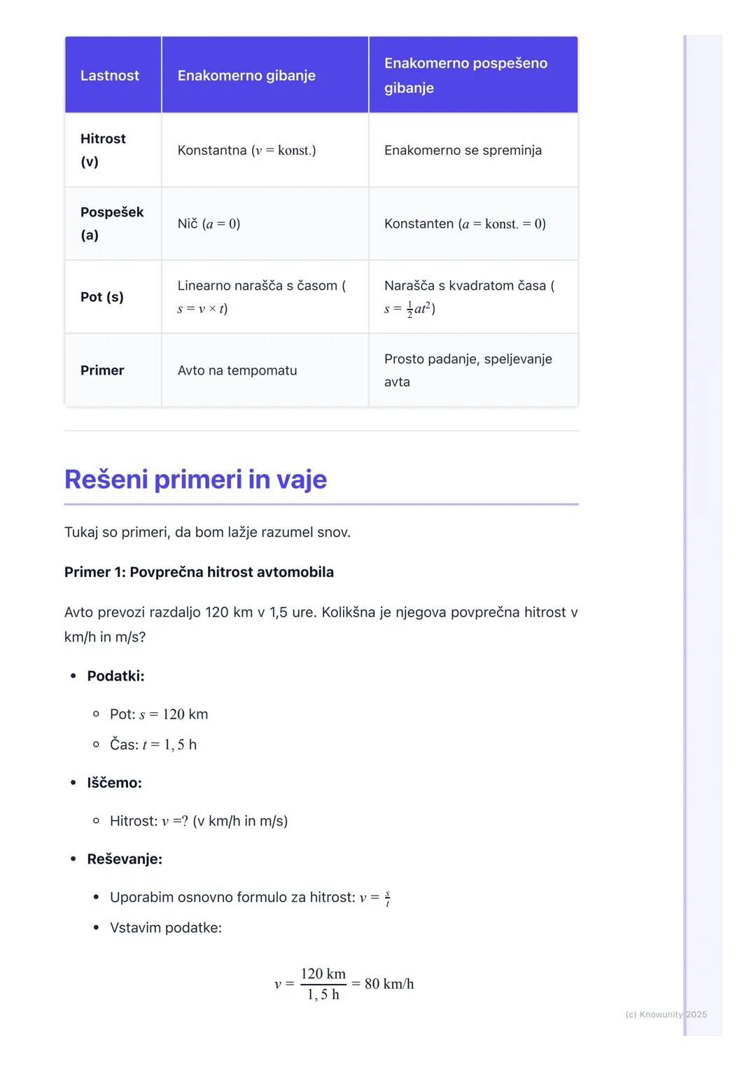 # Gibanje
## Kaj je gibanje?
Gibanje je ena najbolj osnovnih stvari v naravi. Vse okoli nas se giblje, od
planetov do najmanjših delcev. G