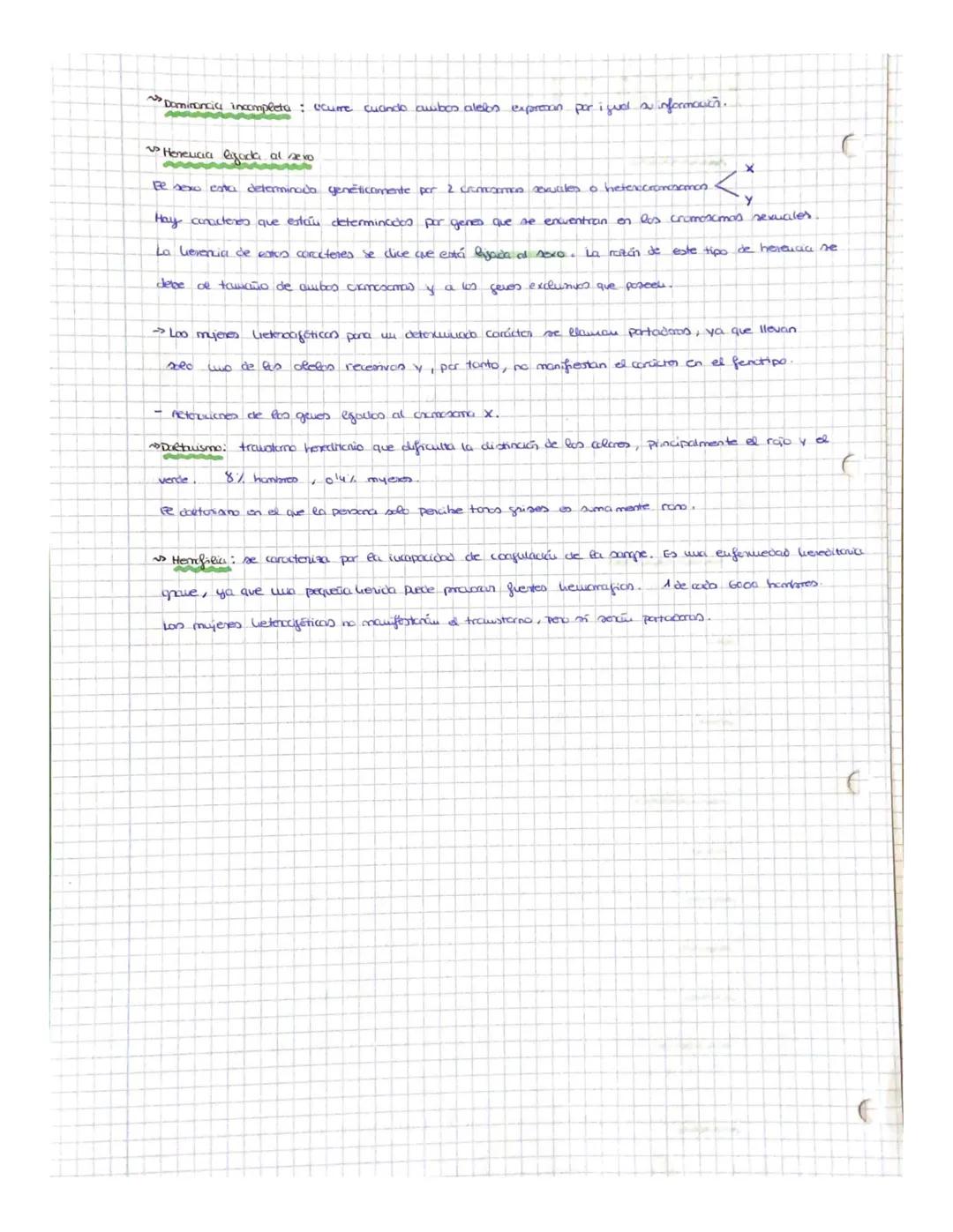 # BIOLOGÍA T.7
* Herencia y genétiuu
* Leyes de Horid
* 1 bay de Horace - Principio de la uniformiand
Cuando se chutian 2 indivici