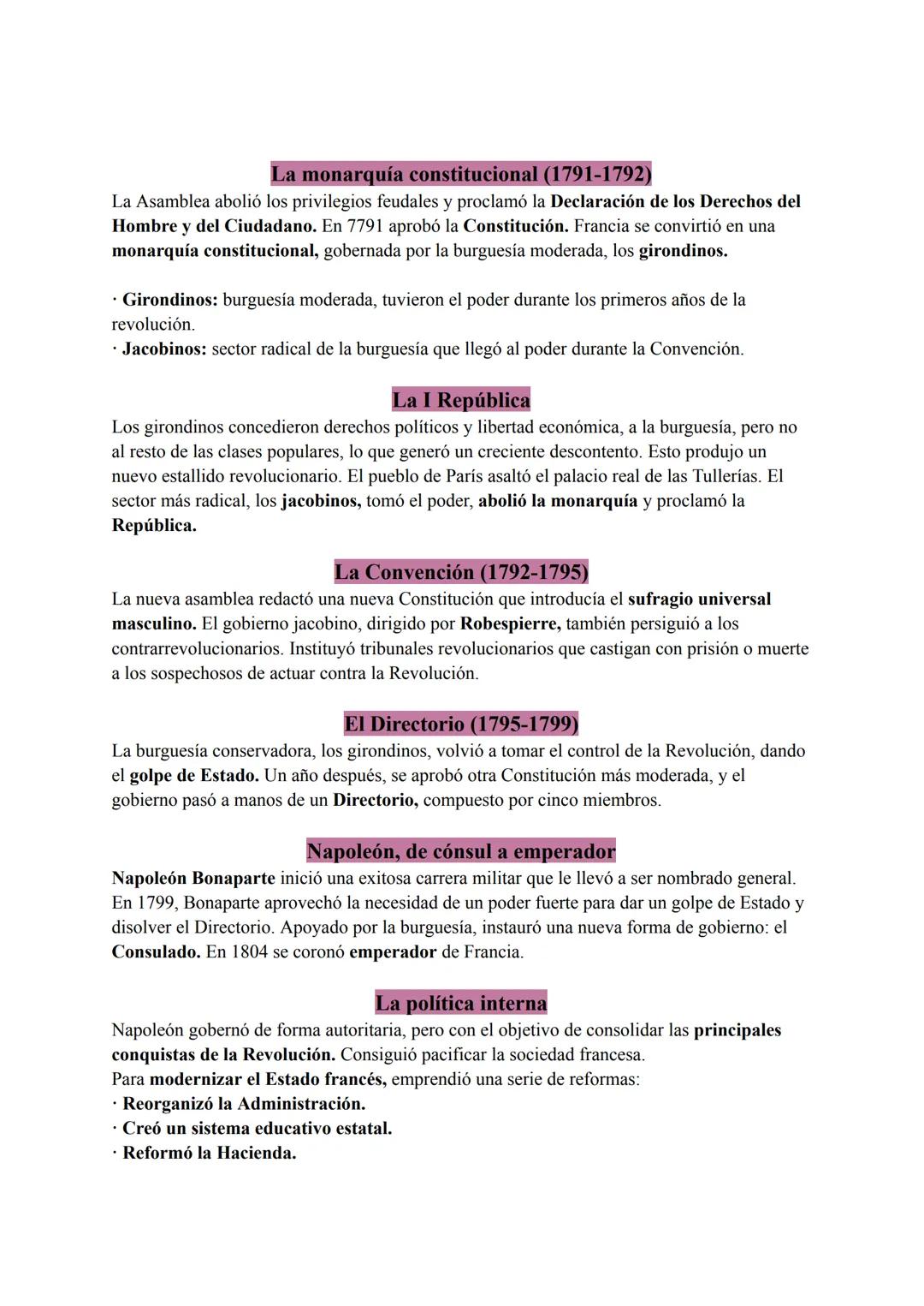 Transformaciones sociales y políticas: la era de las revoluciones liberales
Las causas de la revolución
Las 13 colonias británicas de la cos