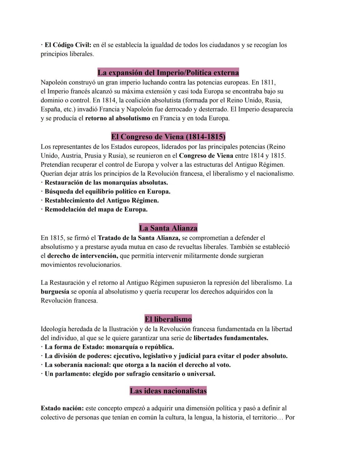 Transformaciones sociales y políticas: la era de las revoluciones liberales
Las causas de la revolución
Las 13 colonias británicas de la cos