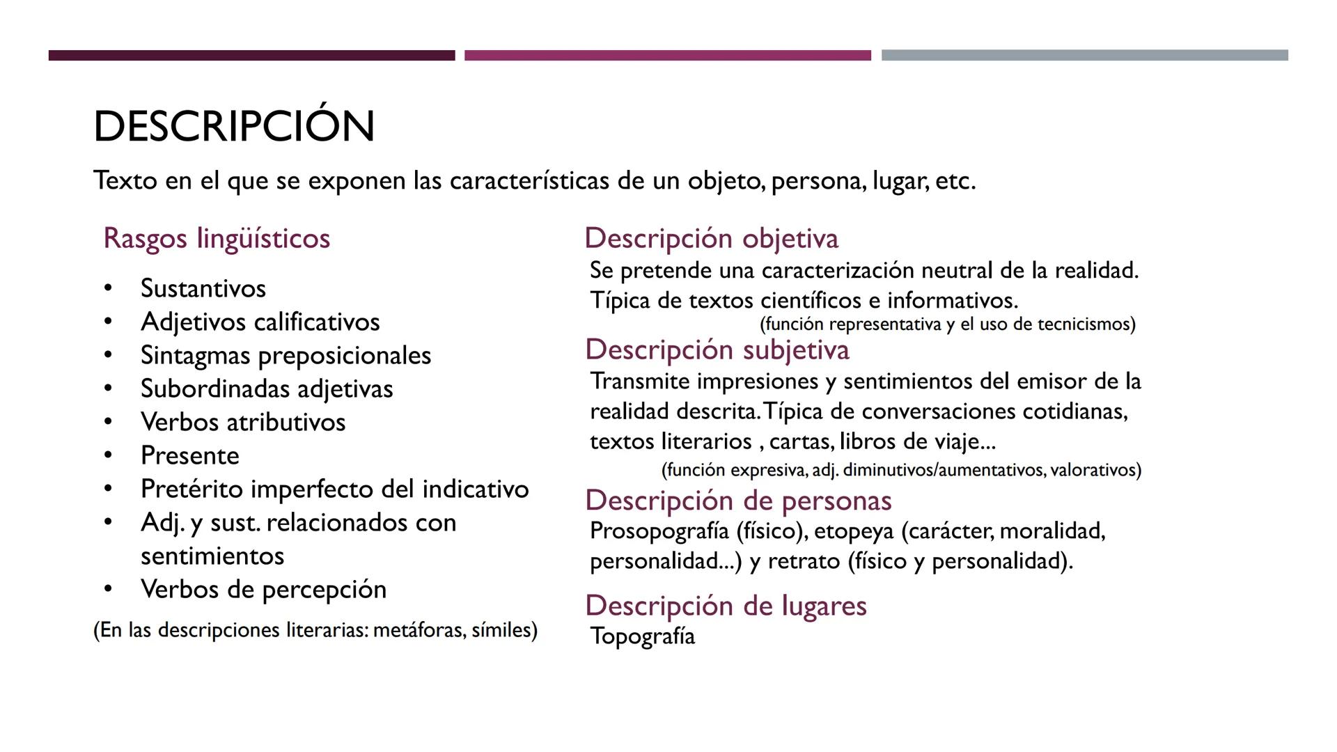 UNIDAD 3: TEXTOS
1° BTO LENGUA LA NARRACIÓN
Es un texto en el que un narrador cuenta una historia protagonizada por una serie de personajes