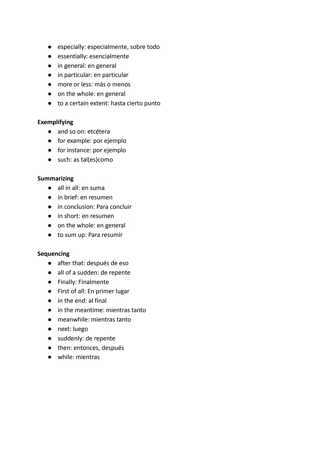 Linkers and connectors
LINKERS
Contrast
•
•
In spite of / Despite (Link two contrasting ideas. Followed by a noun phrase.)
Although (Even) t