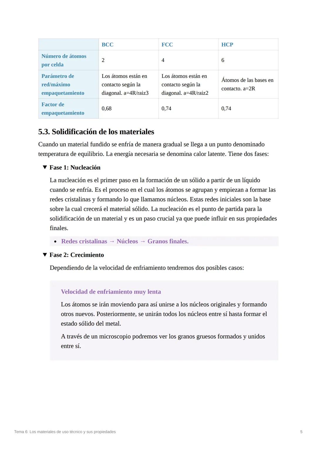 Tema 6: Los materiales de uso
técnico y sus propiedades
1. Clasificación de los materiales
Materiales naturales
Materiales artificiales
Mate