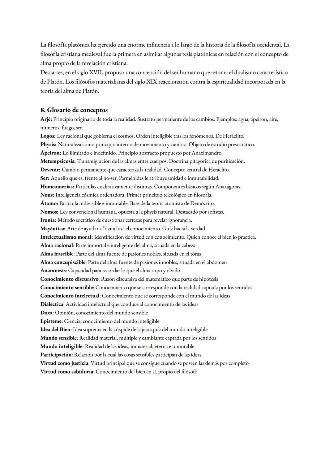 # Del Mito al Logos hasta Platón
1. Contexto Histórico y Cultural del Surgimiento de la Filosofía
La filosofía nació en el siglo VI a.C. e