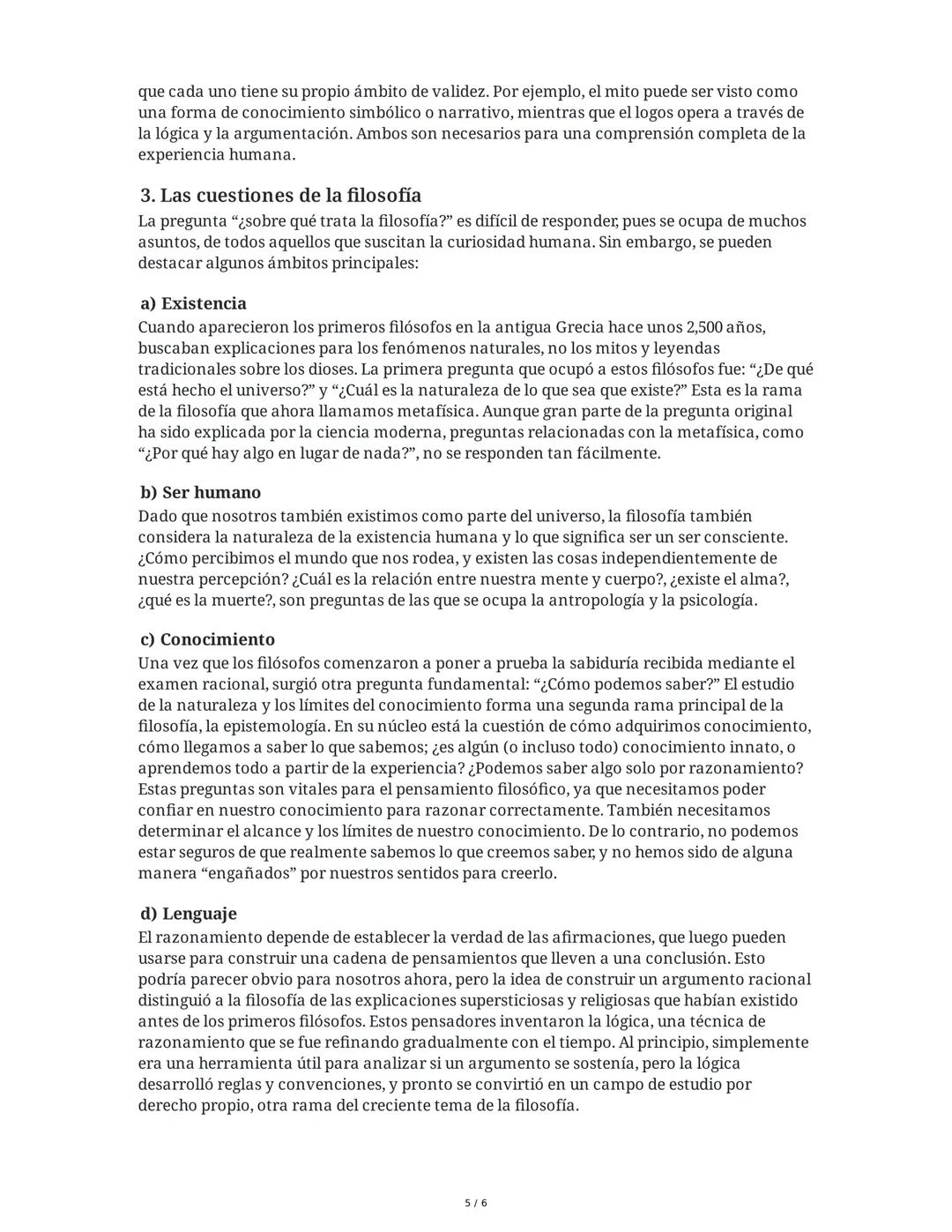 # Tema 1: El Origen de la Filosofía
1. Introducción: ¿Qué es la filosofía?
La filosofía surge de la capacidad humana de asombro y de la ne