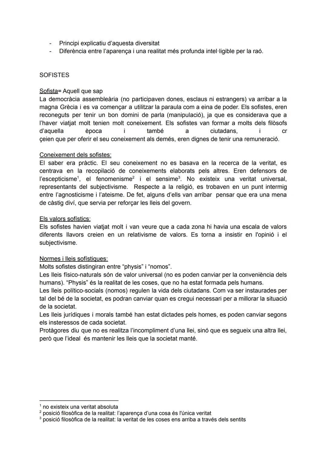 # APUNTS FILOSOFIA
1- ELS PRIMERS FILOSOFS (PRESOCRÀTICS ss VI-V aC)
Van ser els primers en deixar de costat el pensament mític i planteja