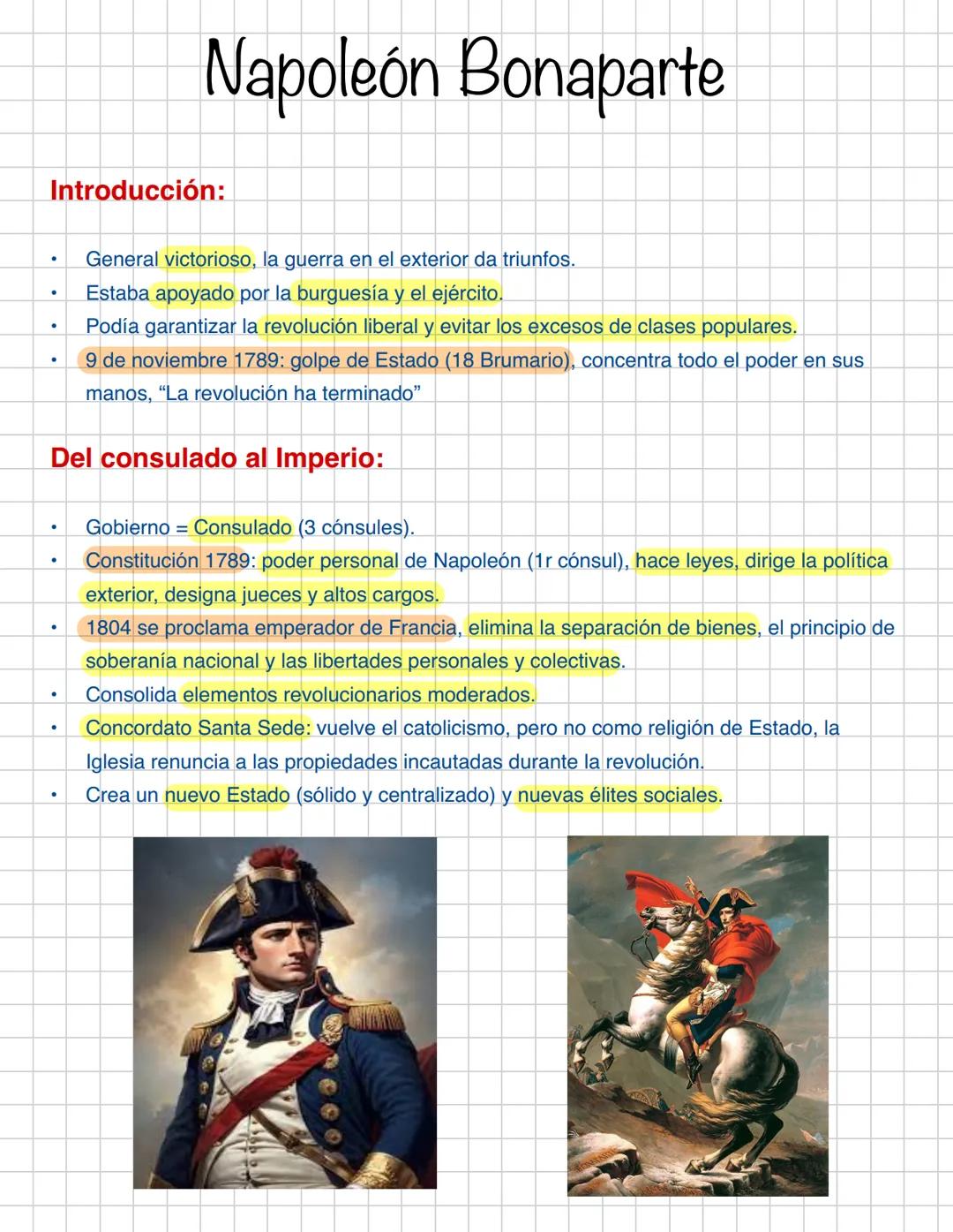 La Vida y Logros de Napoleón Bonaparte