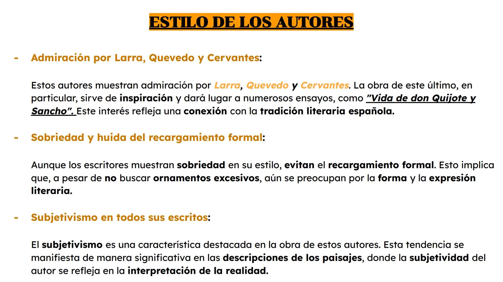 LA GENERACIÓN DEL 98
Los años del fin de siglo XIX y los principios del XX traen modificaciones importantes al arte
de la novela.
Hasta ento