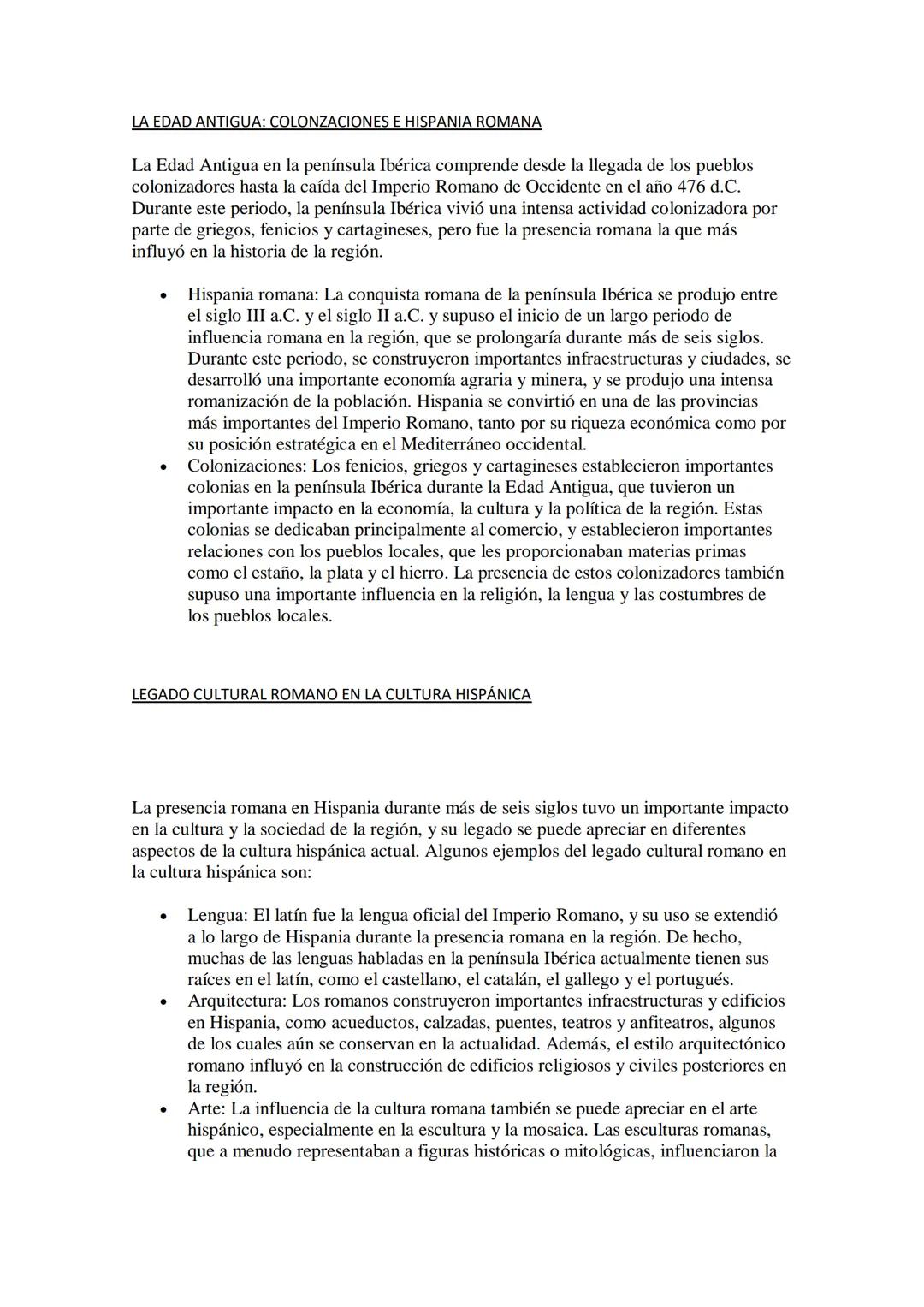 # LA PREHISTORIA EN LA PENÍNSULA IBÉRICA
La Prehistoria en la península Ibérica se refiere al periodo anterior a la aparición de los
primer