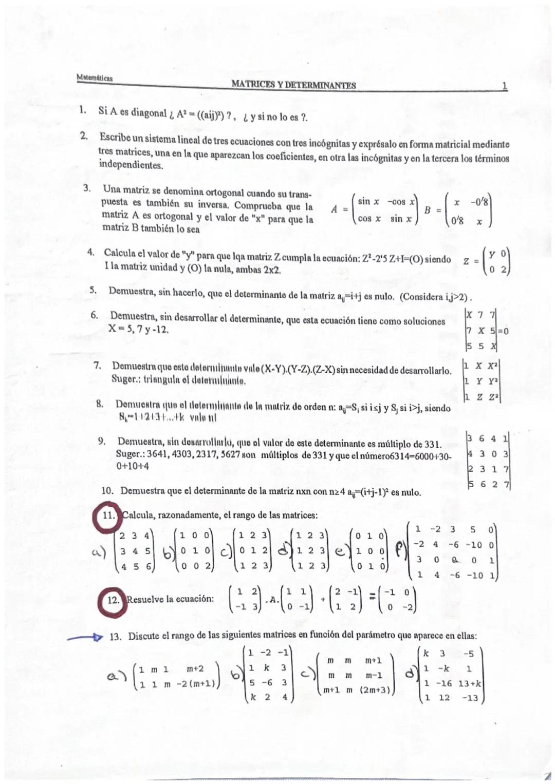 # PROPIETATS DETERMINANTS
* Det matriu = Det matriu trasposada $|A| = |A^t|$
* Intercanvi linees, $\rightarrow$ det canvi signe $\begi