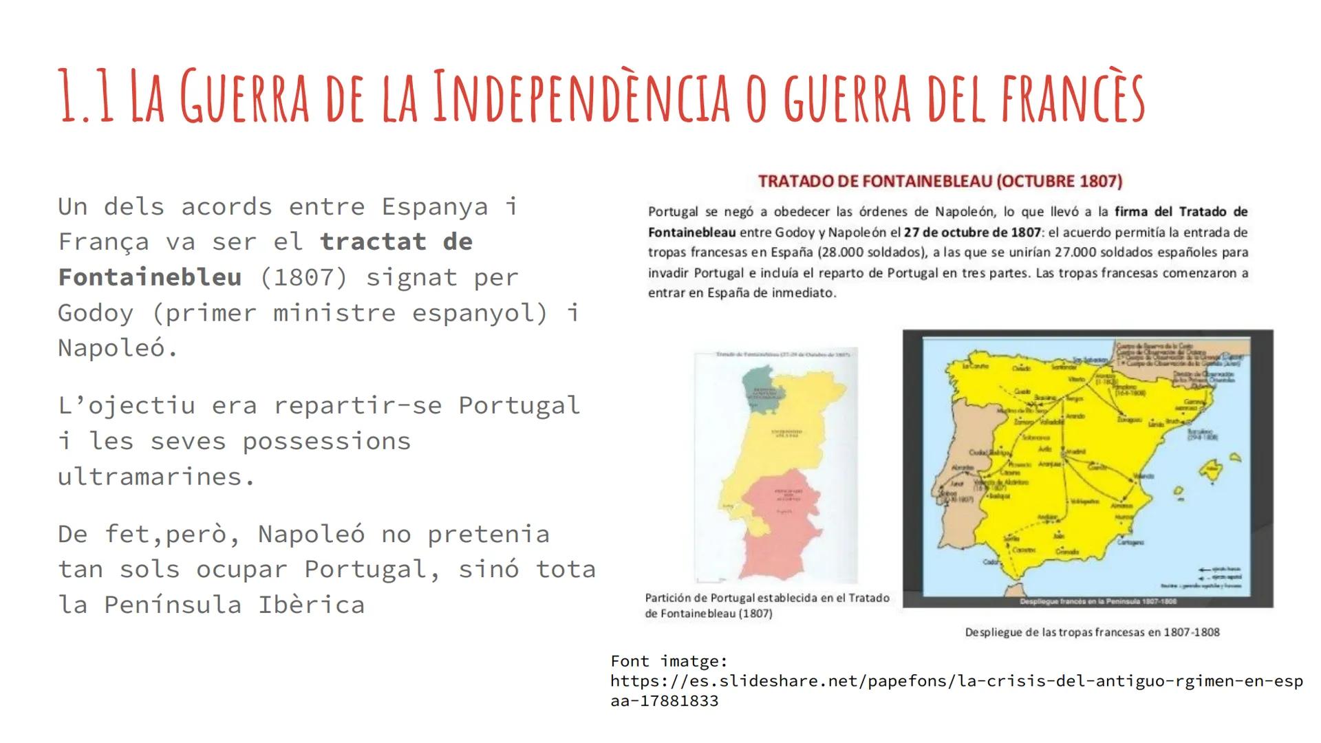 TEMES 112: LA REVOLUCIÓ LIBERAL A
ESPANYA (1800-1874)
Autora: Montserrat Escapa
Text base: Llibre de text de Barcanova INTRODUCCIÓ
Entre 180