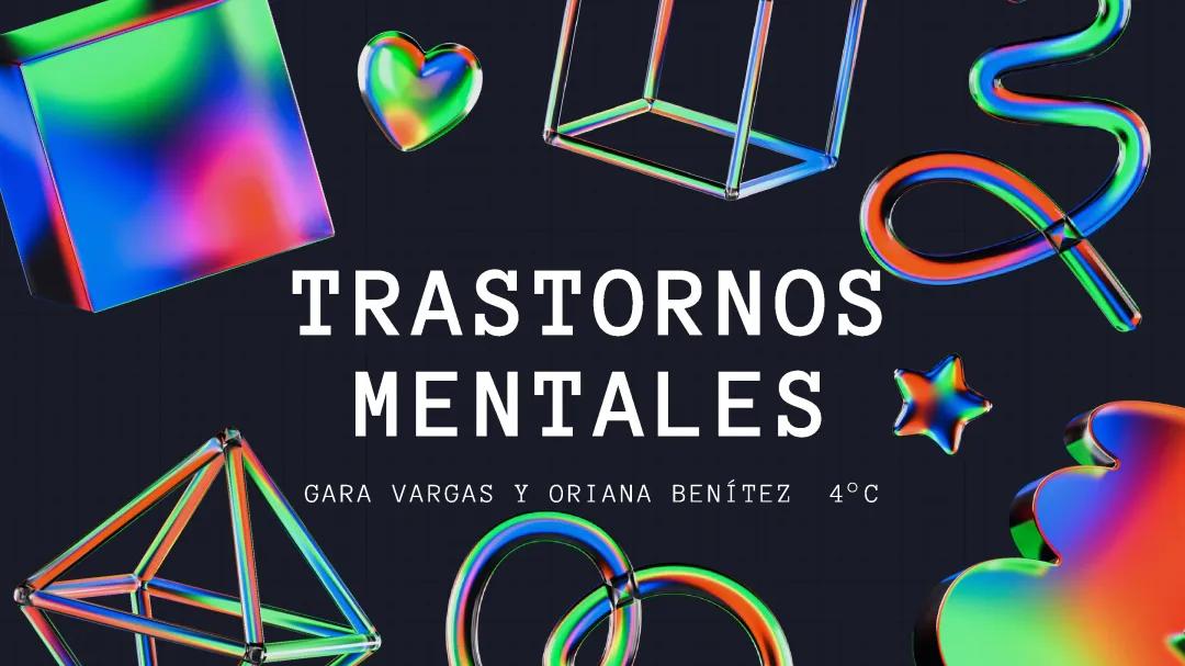 Trastornos mentales esquizofrenia