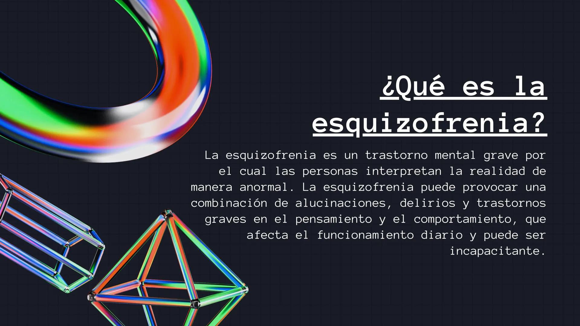 TRASTORNOS
MENTALES
GARA VARGAS Y ORIANA BENÍTEZ 4°C ●
TRASTORNOS
Hay varios tipos de trastornos mentales, los
más comunes son:
●
●
Trastorn
