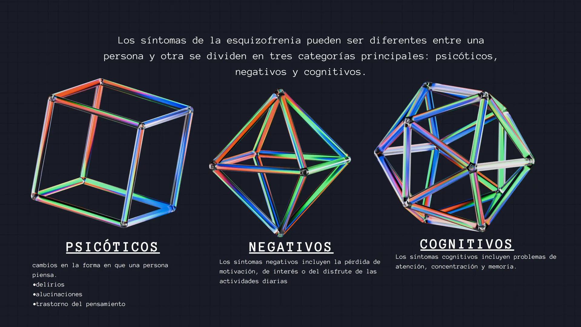 TRASTORNOS
MENTALES
GARA VARGAS Y ORIANA BENÍTEZ 4°C ●
TRASTORNOS
Hay varios tipos de trastornos mentales, los
más comunes son:
●
●
Trastorn