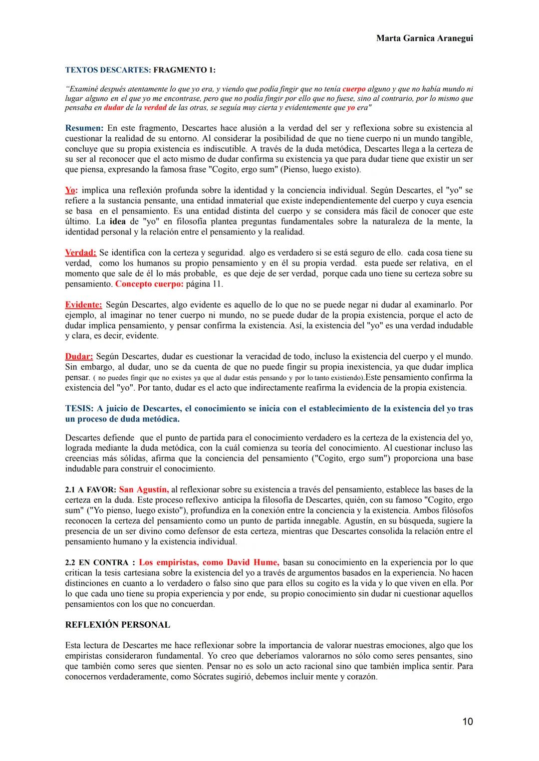 Marta Garnica Aranegui
PAREJA 1: AGUSTÍN DE HIPONA Y TOMÁS DE AQUINO
Fe y razón, creer para entender
Agustín de Hipona trató de explicar la