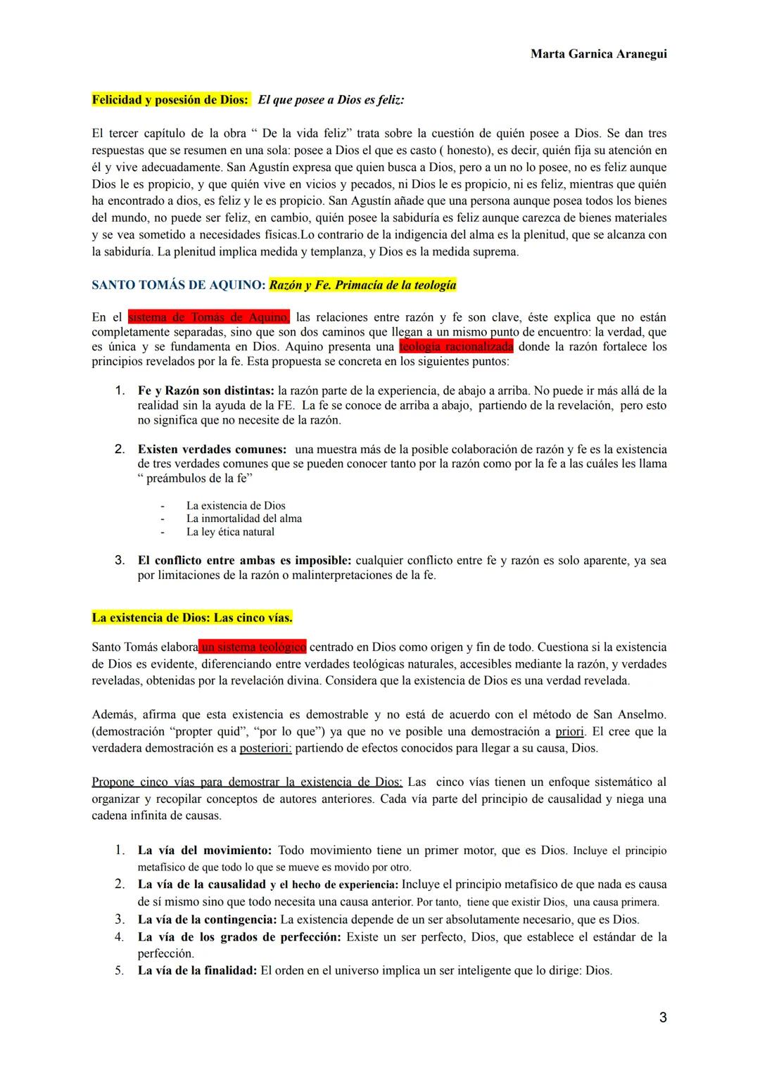 Marta Garnica Aranegui
PAREJA 1: AGUSTÍN DE HIPONA Y TOMÁS DE AQUINO
Fe y razón, creer para entender
Agustín de Hipona trató de explicar la