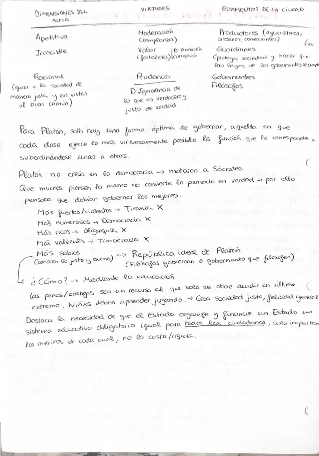PLATÓN: ALMA, ÉTICA Y POLÍTICA
Teoría del alma
En nosotros hay alma, inmaterial, & importante que el cuerpo
eterns
alma permanece
deja de ex