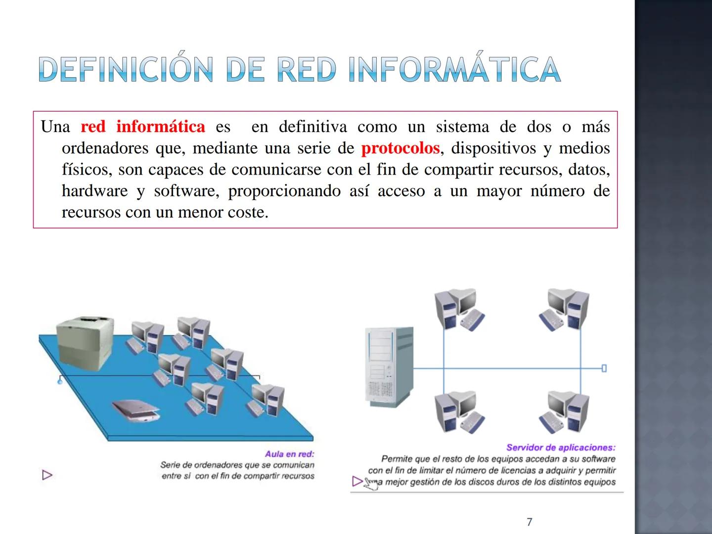 # TEMA 1:
# CARACTERIZACIÓN
# DE REDES LOCALES
Redes de área local
1 # ¿QUÉ SON LAS REDES?
Las redes tienen la capacidad de conectar pe