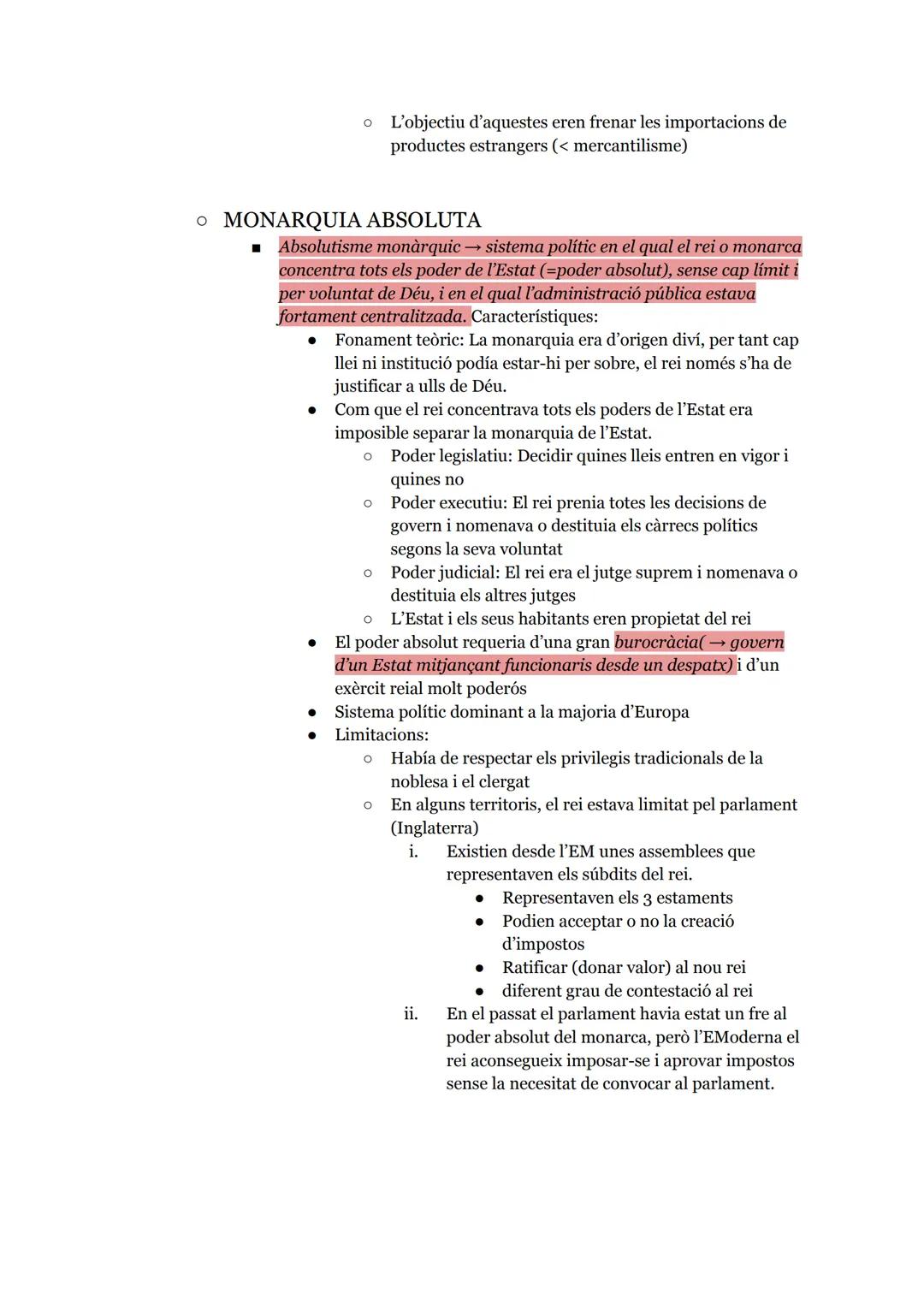 L'EUROPA DE L'ANTIC RÈGIM
• LA PERSISTÈNCIA DE L'ANTIC RÈGIM
O S. XVII → Van persistir les estructures socials i econòmiques de l'AR
CARACTE