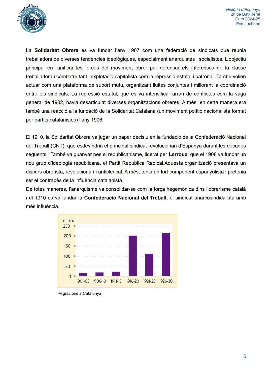 del Vent
las.
Forat,
U.2. LA CRISI DE LA RESTAURACIÓ (1898-1931)
Història d'Espanya
2n de Batxillerat
Curs 2024-25
Eva Luchena
1902
ALFONS X
