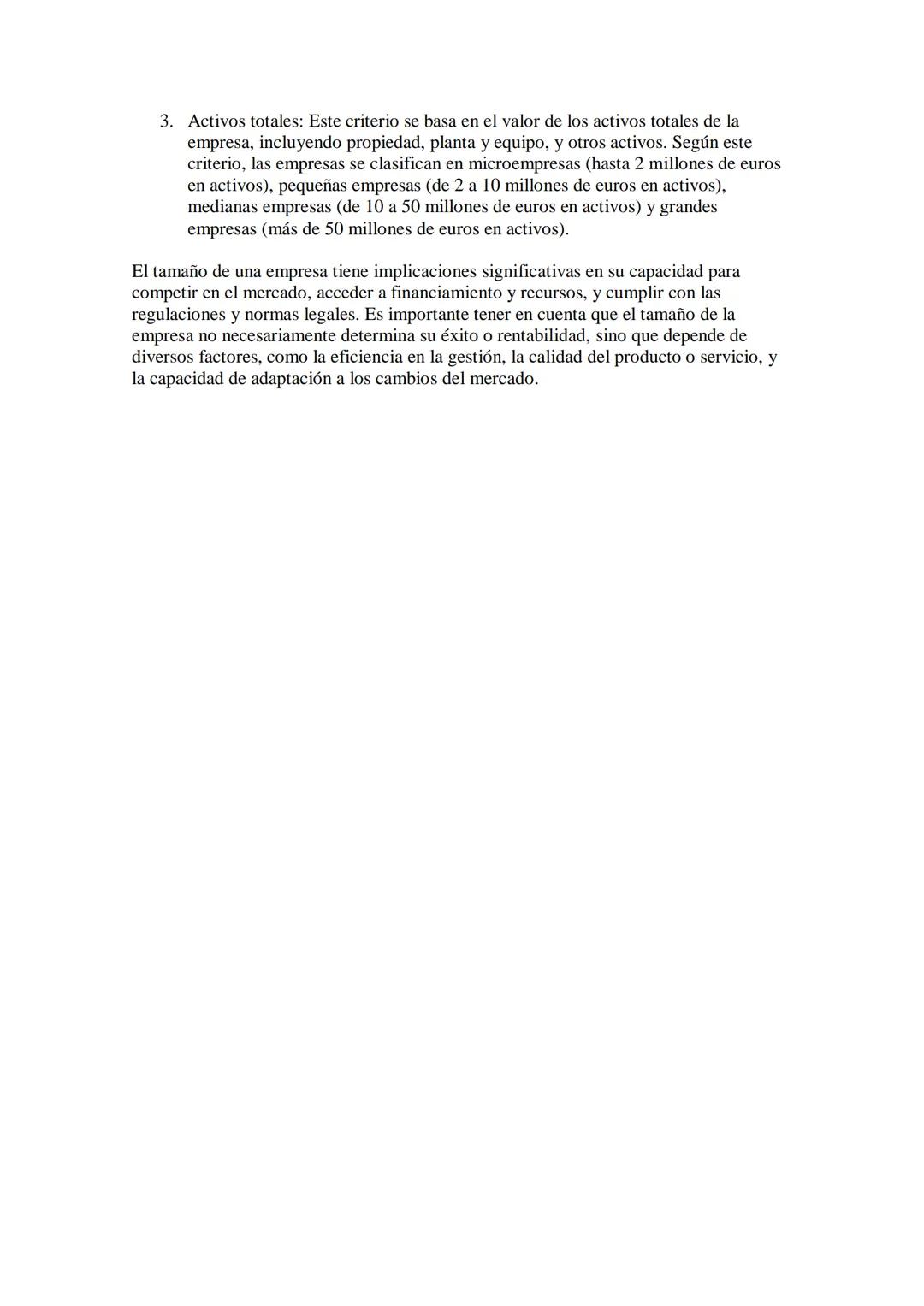 TIPOS DE EMPRESAS
Existen varios tipos de empresas, cada una con sus propias características y estructuras
organizativas. A continuación, se