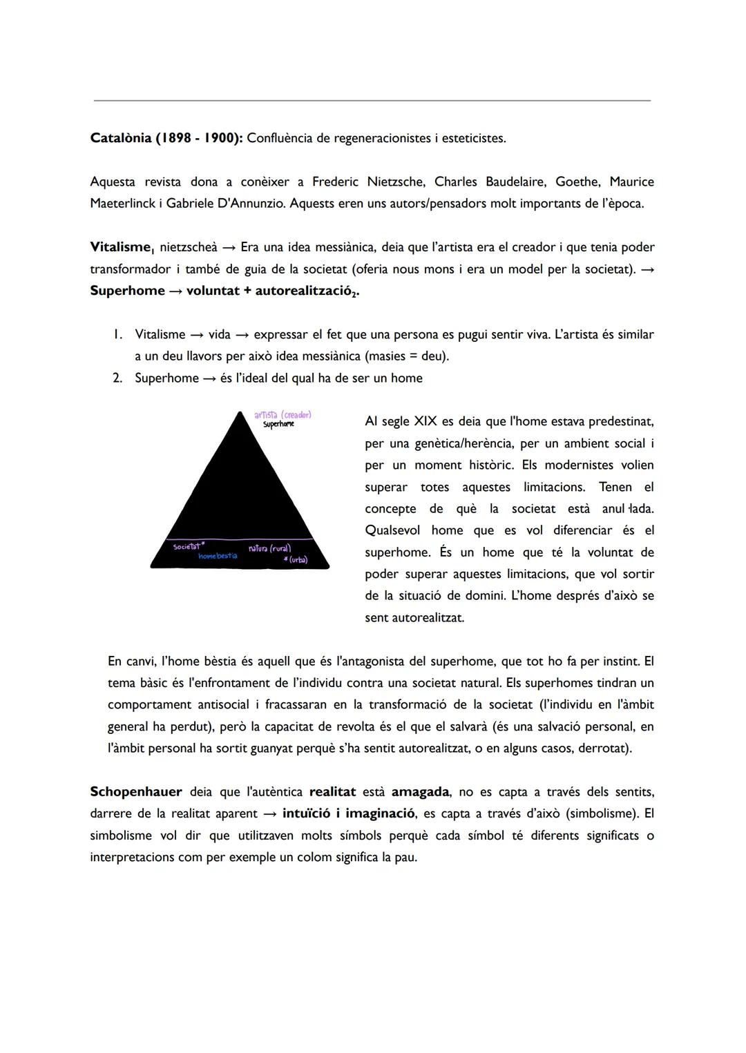 # Català: El modernisme, característiques
Característiques del moviment:
1882 Articles de Jaume brossa (ideòleg del modernisme) a la revis