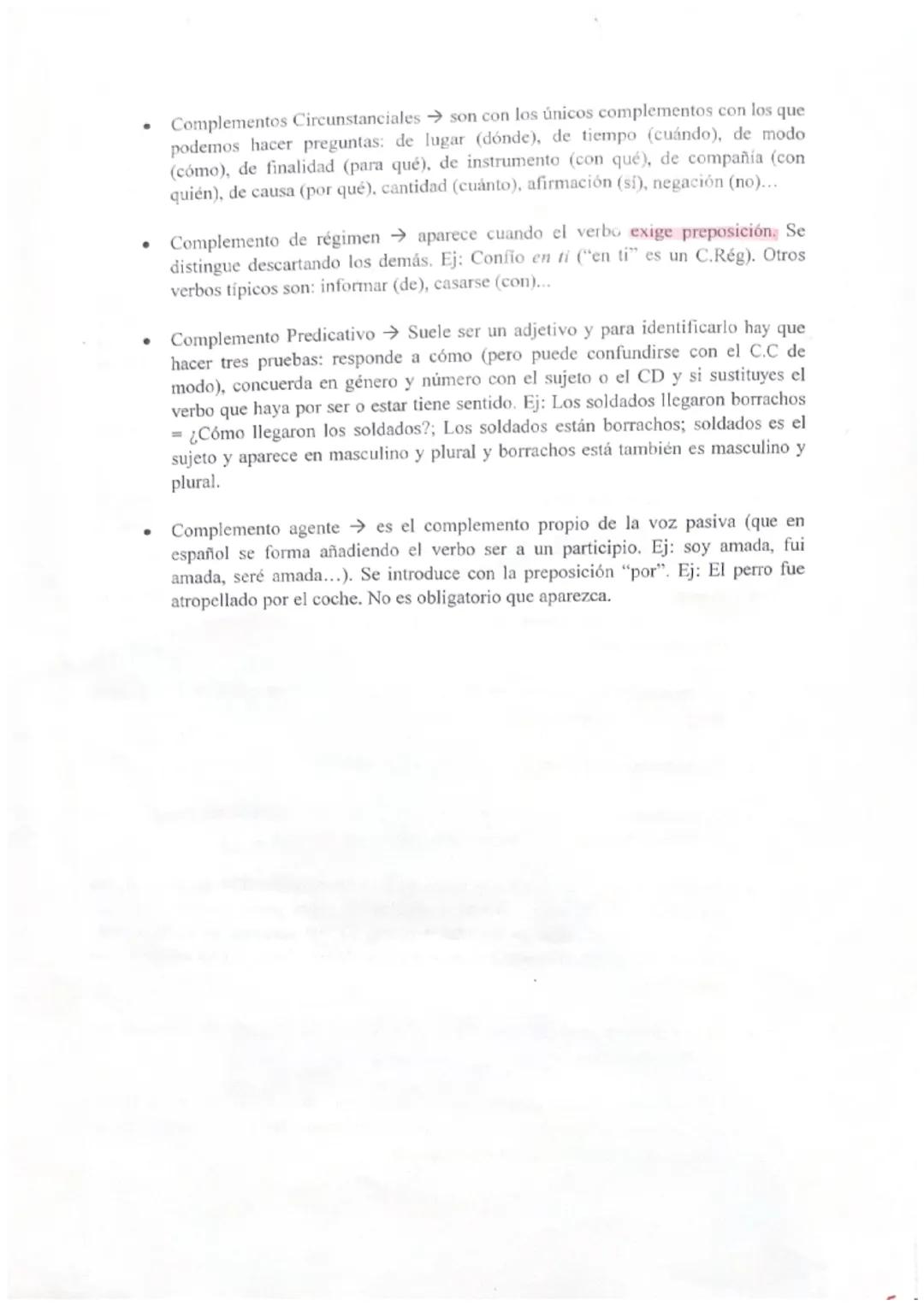 SINTAXIS DE LA ORACIÓN SIMPLE
A la hora de hablar de sintaxis hay que tener muy clara la diferencia entre funciones y
categorías, pues con l