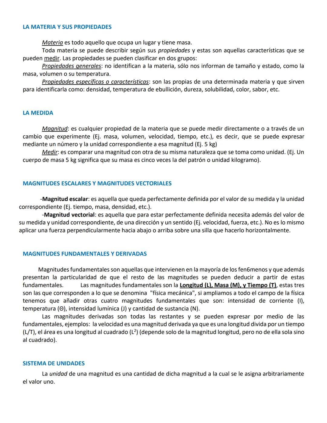 LA FÍSICA Y LA QUÍMICA. CIENCIAS EXPERIMENTALES
La física y la química son las ciencias que estudian respectivamente los fenómenos físicos y