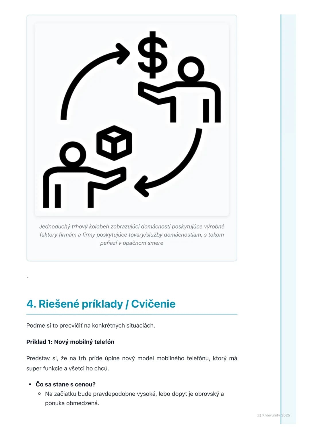 # Pojem trhu a jeho funkcie
1. Prehľad a úvod
V ekonomike je trh úplne základný pojem. Je to miesto, kde sa stretávajú ľudia,
ktorí chcú n