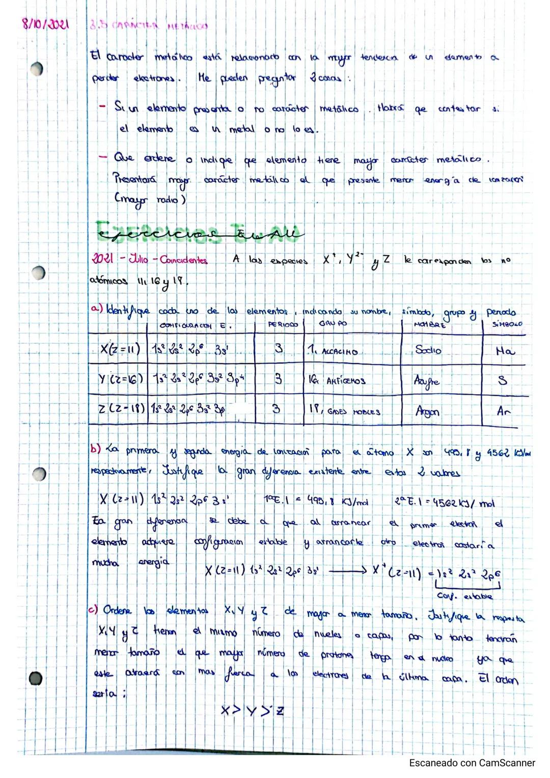 1/10/2021 TEMA B. Sistema porodica y propiedade
pódicas
O
O
1-
SISTEMA PERIODICO ACTUAL
2- CONFIGURACION ELECTRONICA Y SISTEMA PERIODICO
3 P