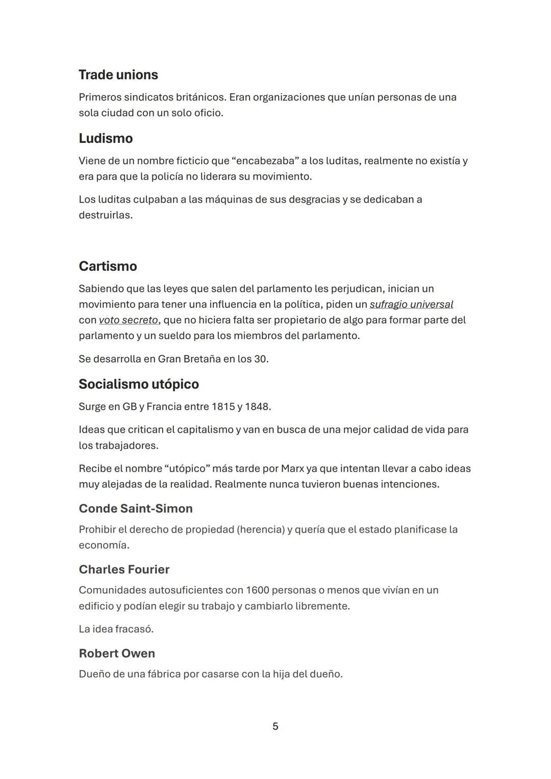 HISTORIA DEL MUNDO CONTEMPORÁNEO
Movimiento Obrero.
Índice de contenidos
1.1 Mortalidad
1.2 Migraciones
Migraciones del pueblo a la ciudad.