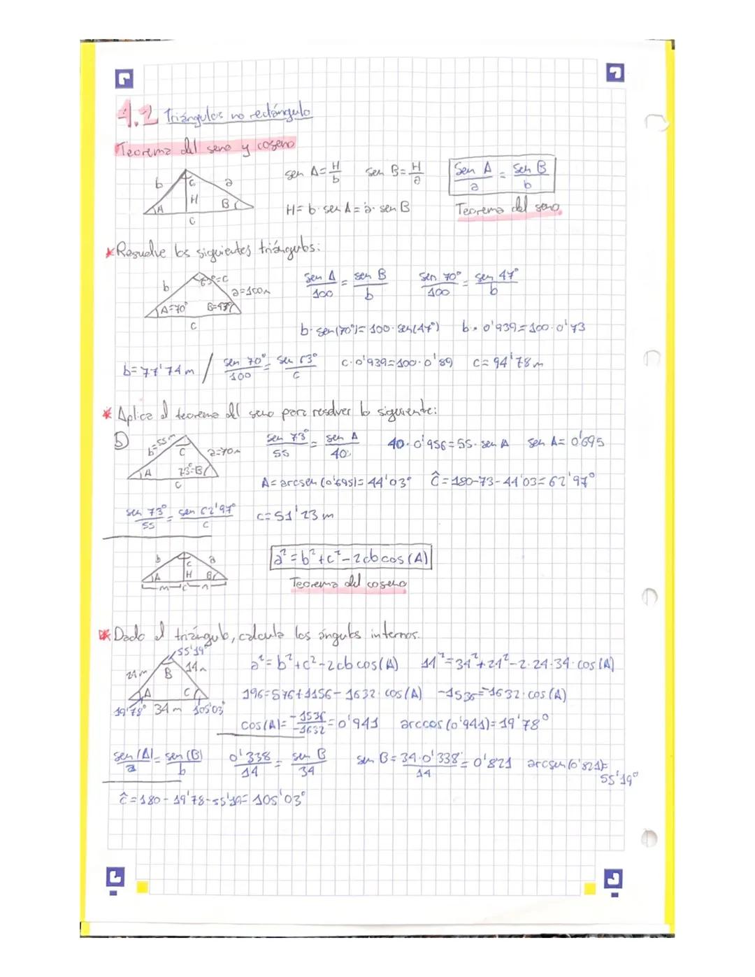 Tema 2:
trigonometrio, resolución
do triángulos
1. Madda de ángulos
Grados sexagesimdes: 360° Radianesio 211
Pasar de radianes a grados
1