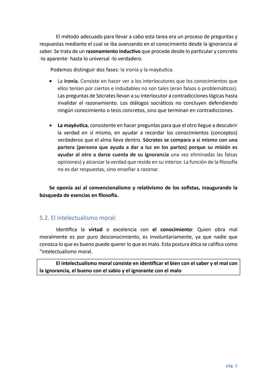 Los sofistas:
Se denominaban sofistas a un grupo de pensadores griegos que aparecen en la
segunda mitad del s. V. a. C. Poseen una cultura