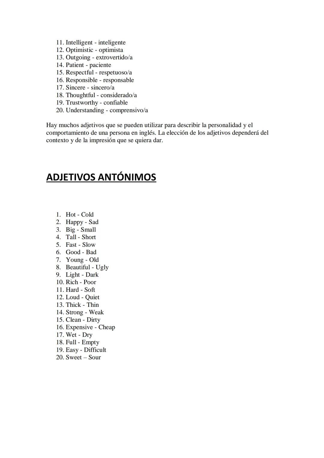 VOCABULARIO 1º ESO INGLÉS
Números cardinales:
1. One
2. Two
3. Three
4. Four
5. Five
6. Six
7. Seven
8. Eight
9. Nine
10. Ten
11. Eleven
12.