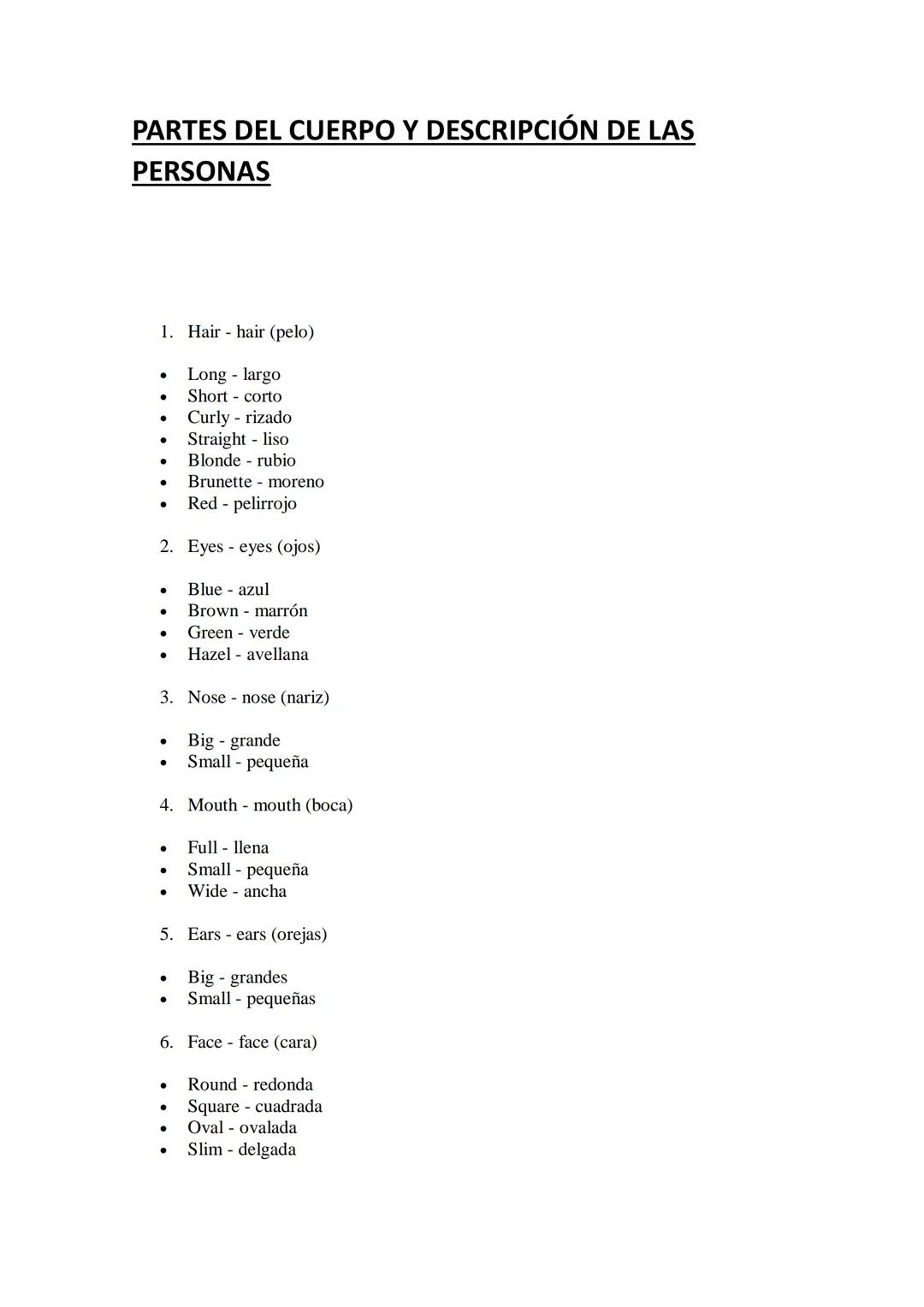 VOCABULARIO 1º ESO INGLÉS
Números cardinales:
1. One
2. Two
3. Three
4. Four
5. Five
6. Six
7. Seven
8. Eight
9. Nine
10. Ten
11. Eleven
12.