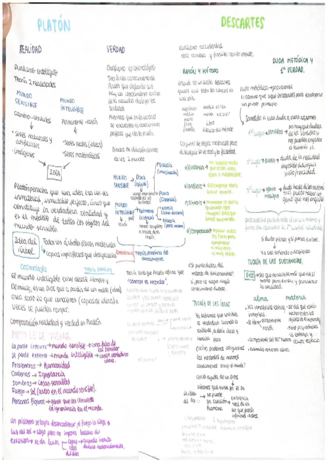 PLATÓN
REALIDAD
Quali sme ontológico
ческий 2.reatilades
MUNDO
SENSIBLE
cambro-sentidos
↓
•spres naturales y
artificiales
-Umágenes
MUNDO
IN