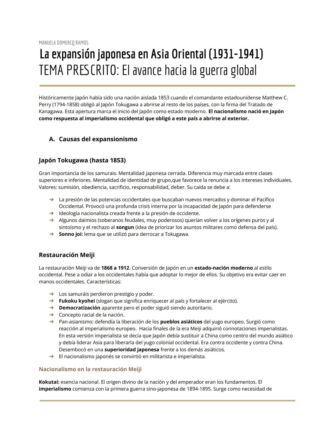 Expansionismo japonés