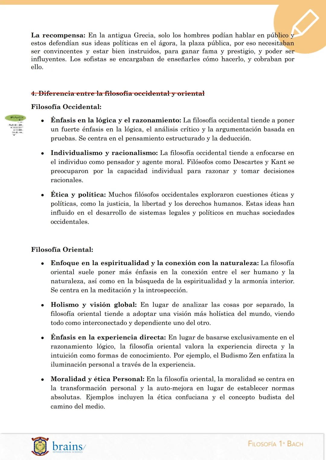 # FILOSOFÍA
1ºBachillerato
Brains 2023/24
BLOQUE I. La filosofía y el ser humano
Tema 1. La reflexión filosófica
1. El origen de la ref
