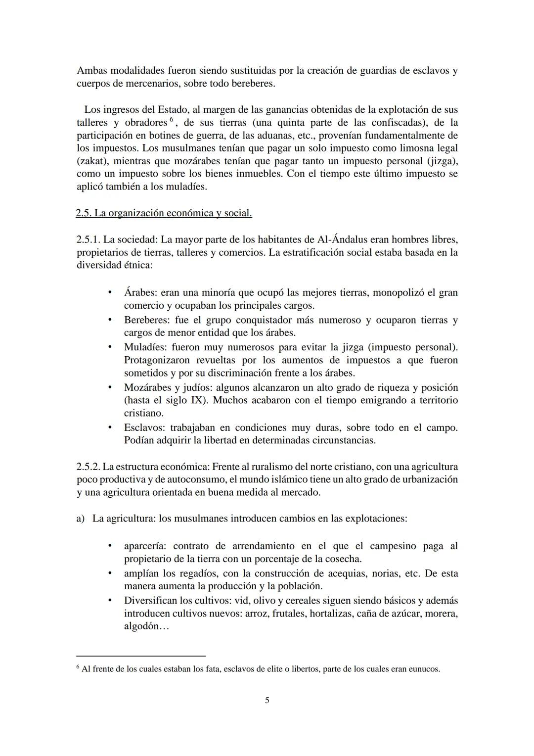 TEMA II. LA PENÍNSULA IBÉRICA EN LA EDAD MEDIA: AL-ÁNDALUS.
Desde los inicios del siglo VIII, en el transcurso de quinientos años, el islam