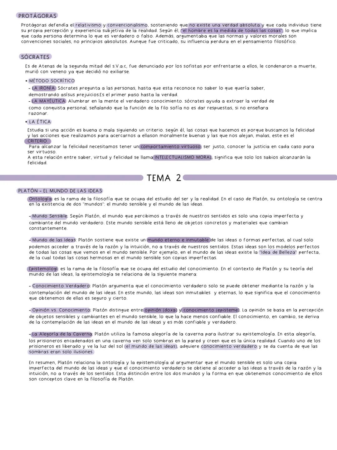 Filosofia TEMA 1
¿Que es la filosofia?
ORIGEN DE LA FILOSOFÍA GRIEGA!
El término filosofía viene de dos palabras griegas (philos - amor) y (