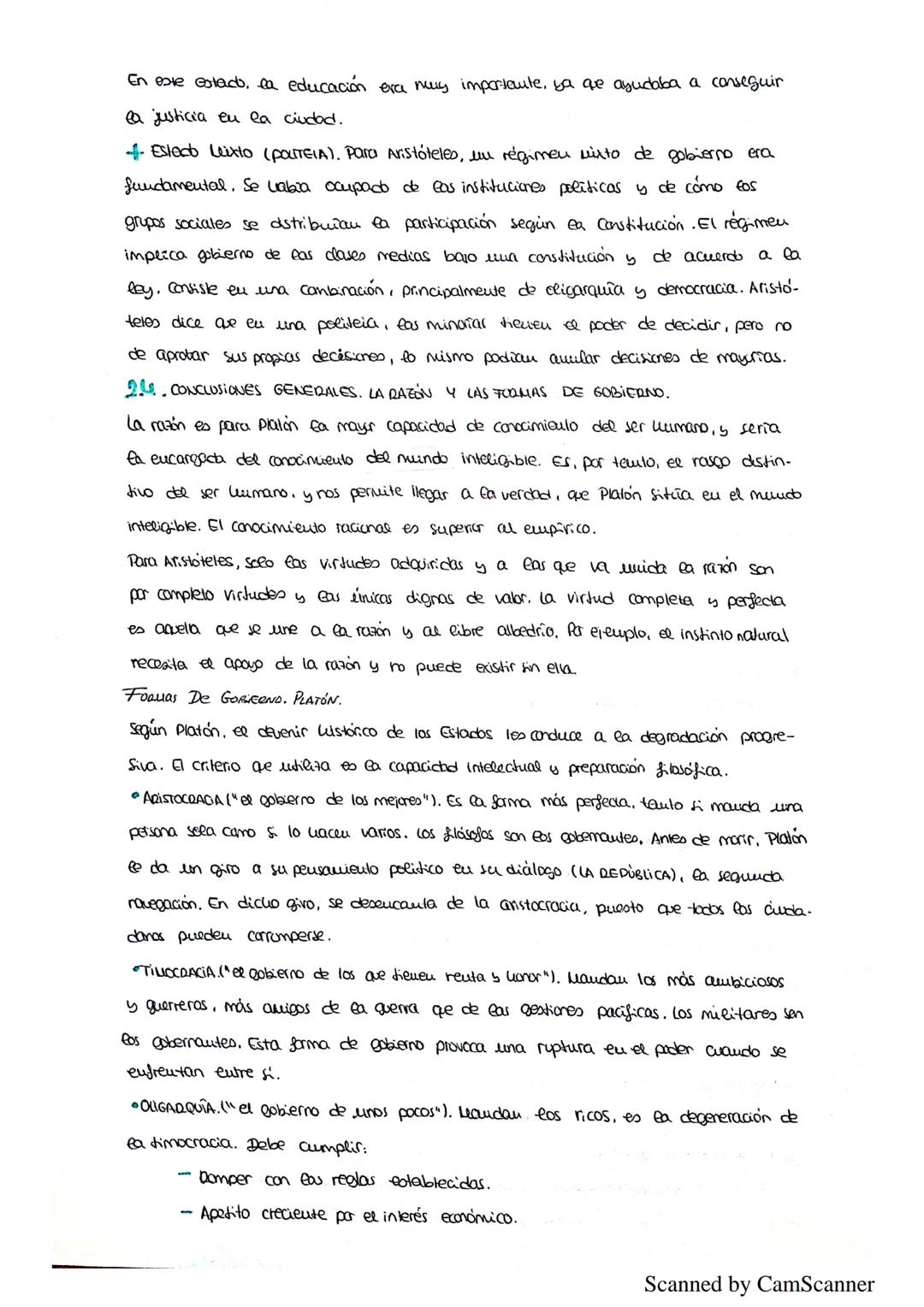 # COMPARAGON TEORIAS POLÍTICAS PLATÓN Y ARISTOTELES
2.1. DIFERENCIAS TUNDAMENTALES.
kientras Platón considera que cas ideas estan impresas
