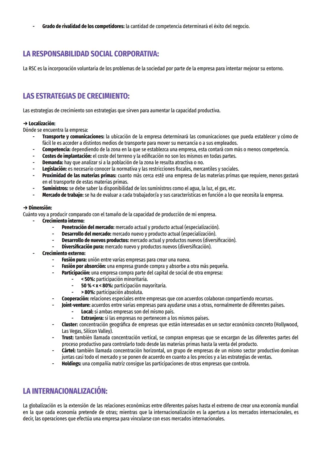TEMA 3 -ESTRATEGIA, D. EMPRESARIAL:
¿QUÉ ES LA ESTRATEGIA?:
Conjunto de decisiones que se toman sobre las actuaciones a realizar y sobre los